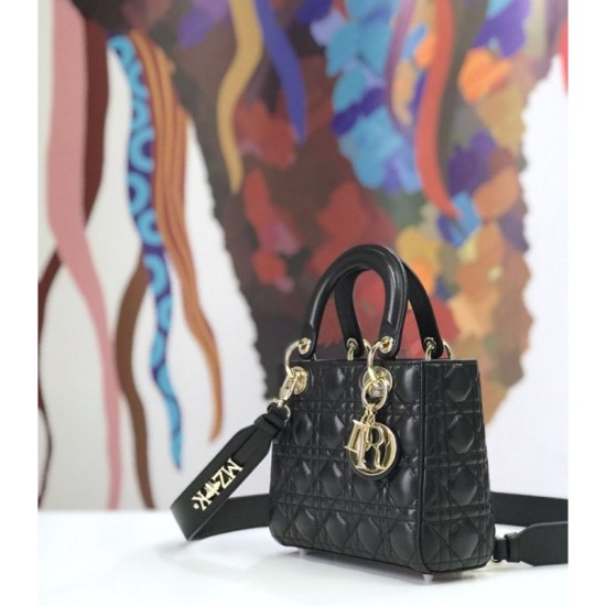 Replica Christian Dior Small My ABCDior Tote Bag M0538 Gold Replica Christian Dior Small My ABCDior Tote Bag M0538 Gold