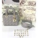 Fake Christian Dior Small My ABCDior Tote Bag M0538 Claret Replica