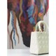 Fake Christian Dior Lady Dior Ultra-Matte Bag White Replica