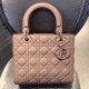 Replica Christian Dior Lady Dior Ultra-Matte Bag Apricot