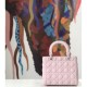 Replica Christian Dior Lady Dior Ultra-Matte Bag Pink