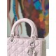 Replica Christian Dior Lady Dior Ultra-Matte Bag Pink