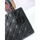 Fake Christian Dior Lady Dior Ultra-Matte Bag Black Replica