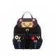 Replica Prada Robot Small Two-Pocket Backpack 1BZ677 Yellow