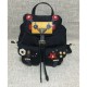 Replica Prada Robot Small Two-Pocket Backpack 1BZ677 Yellow