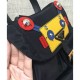 Replica Prada Robot Small Two-Pocket Backpack 1BZ677 Yellow