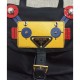 Replica Prada Robot Small Two-Pocket Backpack 1BZ677 Yellow