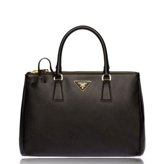 Replica Prada Top Handles 1BA786 Black