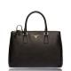 Replica Prada Top Handles 1BA786 Black