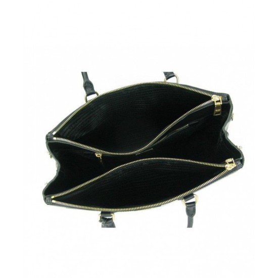 Replica Prada Top Handles 1BA786 Black