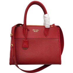 Fake Prada Paradigme Bag 1BA102 Red Replica