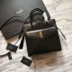 Replica YSL Saint Laurent Monogram Cabas Small Uptown Tote Bag Black