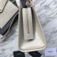 Replica YSL Saint Laurent Monogram Cabas Small Uptown Tote Bag White