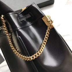 Replica YSL Saint Laurent Talitha Small Bucket Bag Black