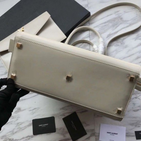 Fake YSL Saint Laurent Medium Monogram Cabas Uptown Tote Bag Replica