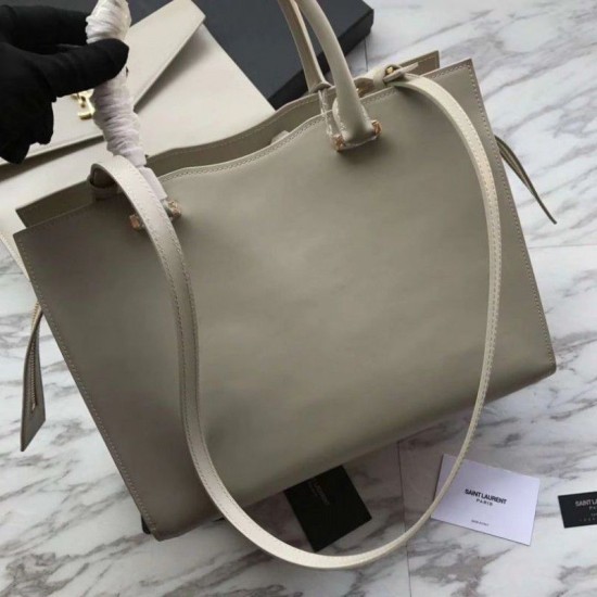 Fake YSL Saint Laurent Medium Monogram Cabas Uptown Tote Bag Replica