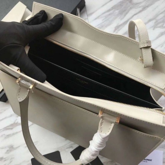 Fake YSL Saint Laurent Medium Monogram Cabas Uptown Tote Bag Replica