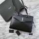 Replica YSL Saint Laurent Medium Monogram Cabas Uptown Tote Black