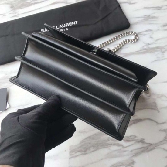 Fake YSLSaint Laurent Medium Sunset Bag Black Replica Fake YSLSaint Laurent Medium Sunset Bag Black Replica