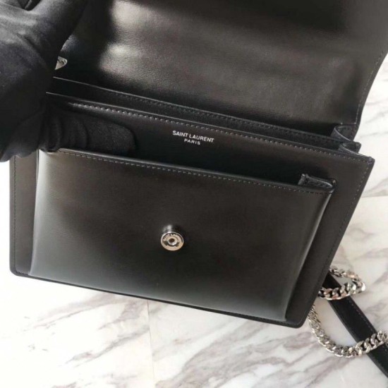 Fake YSLSaint Laurent Medium Sunset Bag Black Replica Fake YSLSaint Laurent Medium Sunset Bag Black Replica