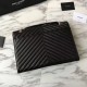 Replica YSL Saint Laurent Envelope Large Bag Grain Poudre Embossed Leather Silver Hardware Replica YSL Saint Laurent Envelope Large Bag Grain Poudre Embossed Leather Silver Hardware