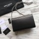 Replica YSL Saint Laurent Medium Monogram Kate Diamond Cowhide Bag Black
