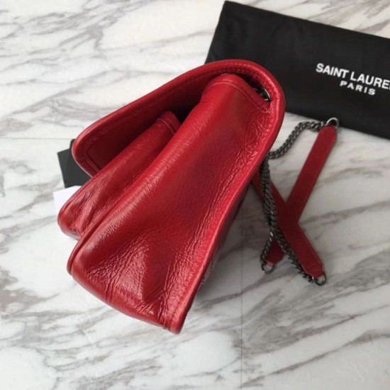 Replica YSL Saint Laurent Medium Niki Chain Bag Red Replica YSL Saint Laurent Medium Niki Chain Bag Red