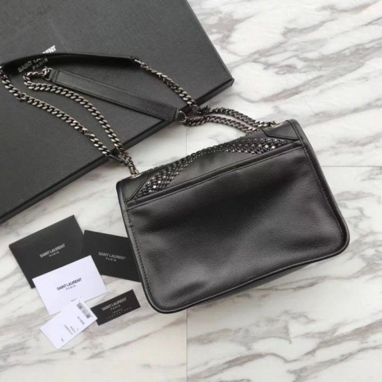 Replica YSL Saint Laurent Niki Mini Studs Flap Bag