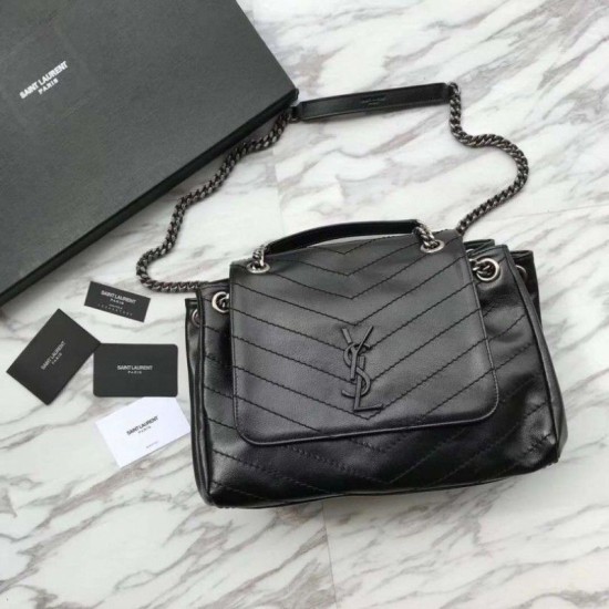 Replica YSL Saint Laurent Nolita Bag Black
