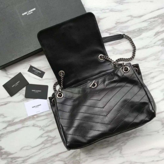 Replica YSL Saint Laurent Nolita Bag Black