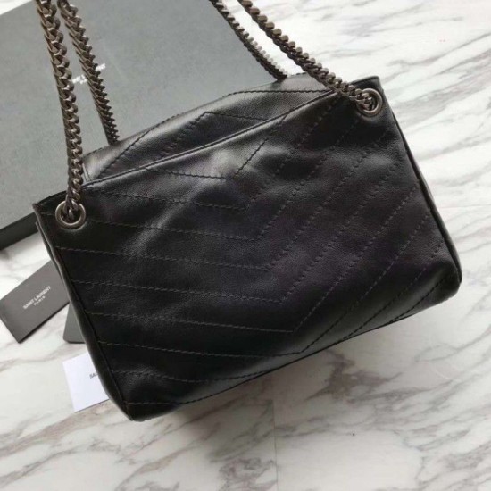 Replica YSL Saint Laurent Nolita Bag Black