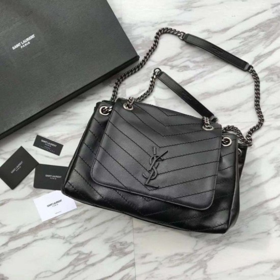 Replica YSL Saint Laurent Nolita Bag Black