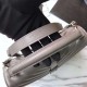 Fake YSL Saint Laurent Medium Monogram Kate Chain Shoulder Bag Light Gray Replica