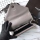 Fake YSL Saint Laurent Medium Monogram Kate Chain Shoulder Bag Light Gray Replica