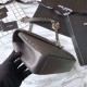 Fake YSL Saint Laurent Medium Monogram Kate Chain Shoulder Bag Gray Replica