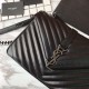 Replica YSL Saint Laurent Medium Monogram Kate Chain Shoulder Bag Black