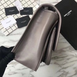 Fake YSL Saint Laurent Medium Niki Chain Bag Grey Replica
