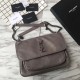 Fake YSL Saint Laurent Medium Niki Chain Bag Grey Replica
