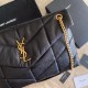 Replica YSL Saint Laurent Loulou Puffer Large Bag Quilted Wrinkly Matte Leather Black Replica YSL Saint Laurent Loulou Puffer Large Bag Quilted Wrinkly Matte Leather Black