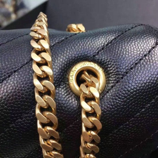 Replica Saint Laurent Classic Large Monogram Shoulder Bag in Black Grained Matelasse 396910 Fake Saint Laurent Classic Large Monogram Shoulder Bag in Black Grained Matelasse 396910 Replica