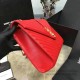 Replica Saint Laurent Classic Large Monogram Shoulder Bag in Red Grained Matelasse 396910