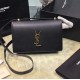 Replica Saint Laurent Dylan Black Calfskin Cross-body Bag 377827