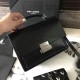 Fake Saint Laurent Medium Bellechasse Bag in Black Leather 482051 Replica