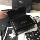 Fake Saint Laurent Medium Bellechasse Bag in Black Leather 482051 Replica
