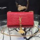 Replica Saint Laurent Medium Kate Monogram Tassel Croco Leather Shoulder Bag Red Y121230 Replica Saint Laurent Medium Kate Monogram Tassel Croco Leather Shoulder Bag Red Y121230