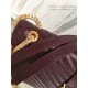 Replica Saint Laurent Monogram Large Grained Chain Shoulder Bag Burgundy Y230310