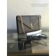 Replica Saint Laurent Monogram Large Grained Chain Shoulder Bag Grey Y230310