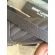 Replica Saint Laurent Monogram Large Grained Chain Shoulder Bag Grey Y230310