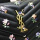 Replica Saint Laurent Monogram New Prairie Flower Chain Wallet Calfskin Leather 377828