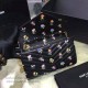 Replica Saint Laurent Monogram New Prairie Flower Chain Wallet Calfskin Leather 377828